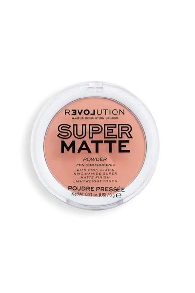 Revolution - Polvos Compactos Super Matte - Medium Tan - Resim 2