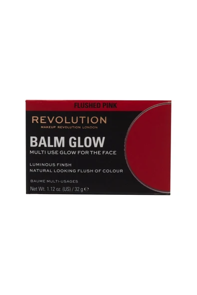 Revolution Glow Balm Flushed Pink Allık - Resim 3