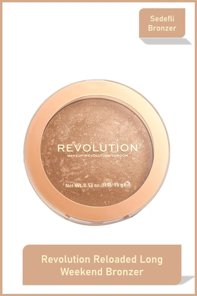 Revolution Reloadeted Bronzer Long Weekend ürün görseli 1