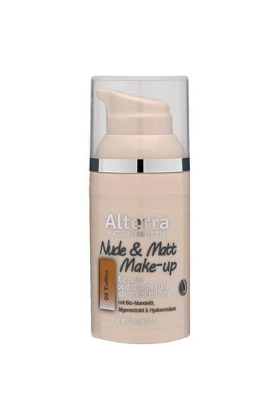 Alterra Mat Fondöten No:03 Toffee 30 Ml ürün görseli 1