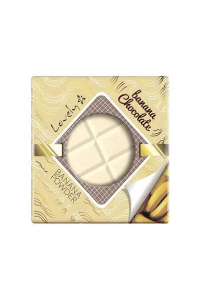 Lovely Powder Chocolate Banana Bronzer Pudra ürün görseli 1