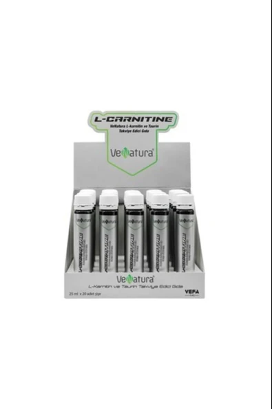 VeNatura L-Carnitine Ve Taurin 25 Ml X 20 Şişe ürün görseli 1