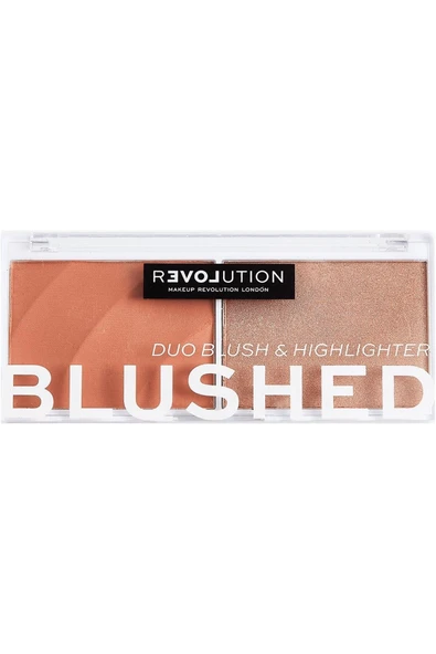 Relove by Revolution Colour Play Blushed Duo Queen - Resim 3