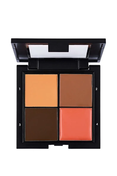 Flormar Yoğun Pigmentli Kontür Paleti  - Contour Palette - 004 Dark - 8690604370818 ürün görseli 1