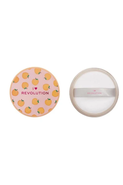 I HEART REVOLUTION Loose Baking Peach Pudra - Resim 5