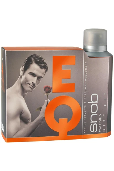 Snob Eq Bay Parfüm Seti Edt 100 ml 150 ml Deodorant ürün görseli 1