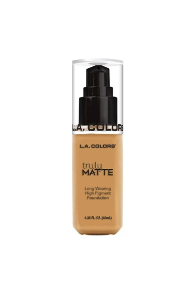 L.A Colors La Colors Truly Matte Fondöten-golden Beıge 40ml ürün görseli 1