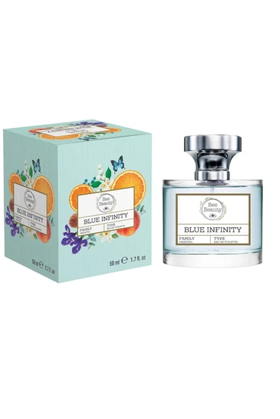 Bee Beauty Kadın Blue Infinity Edt Parfüm 50 ml 8680586085923-bbb ürün görseli 1