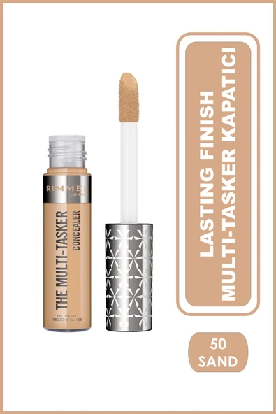 RIMMEL LONDON Kapatıcı - Lasting Finish Multi Tasker Concealer 50 Sand ürün görseli 1
