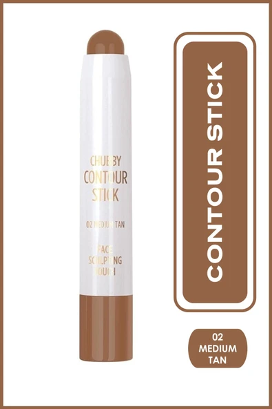 Golden Rose Chubby Contour Stick No:02 Medium Tan ürün görseli 1