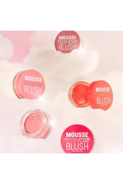 MAKEUP REVOLUTION REVOLUTION MOUSSE ALLIK SQUEEZE ME SOFT PINK - Resim 5