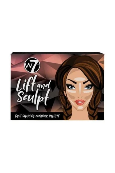w7 Kontür Paleti Lift&sculpt ürün görseli 1