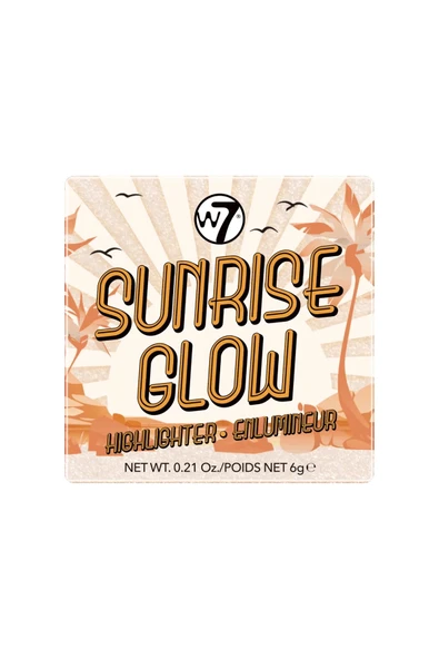 w7 Sunrise Glow Aydınlatıcı ürün görseli 1