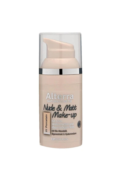 Alterra Porcelain 30 ml Mat Fondöten No:01 ürün görseli 1