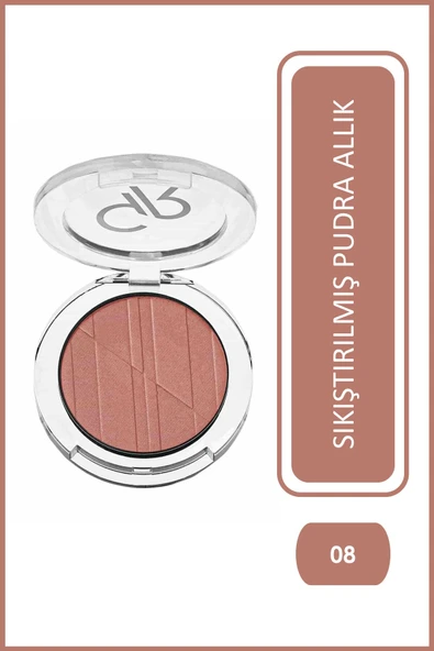 Golden Rose Powder Blush 08 Coral Rose Allık 7 g ürün görseli 1