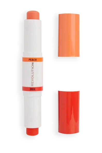 Revolution Colour Correct & Transform Stick Peach & Red - Resim 2