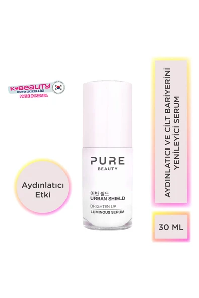 PURE BEAUTY Canlandirici Parlak Leke Karsiti B3 Vitaminli Serum 30 ml ürün görseli 1