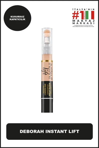 Deborah Milano Instant Lift Kapatıcı No: 02 Beige ürün görseli 1