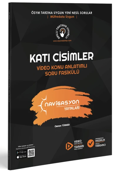 KATI CİSİMLER Video Konu Anlatımlı Soru Fasikülü (Müfredata Uygun / ÖSYM Ayarında) ürün görseli 1