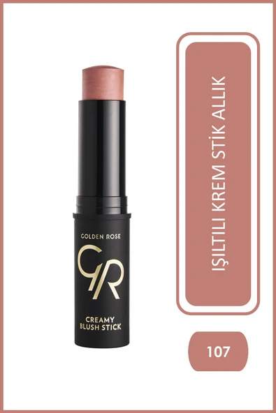 Golden Rose Creamy Blush Stick 107 Stik Allık 10,5 g ürün görseli 1