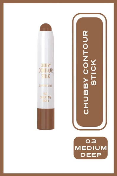 Golden Rose Chubby Contour Stick 03 Stik Kontür 3,8 g ürün görseli 1