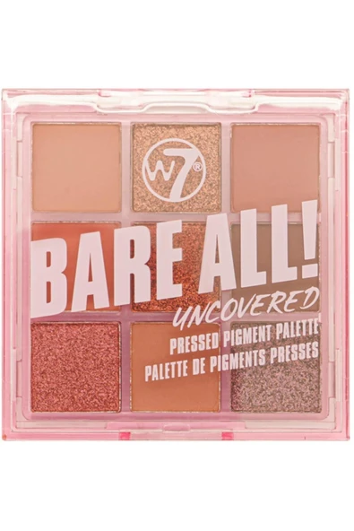 w7 Marka: Bare All Far Paleti-uncovered Kategori: Göz Farı ürün görseli 1