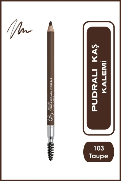 Golden Rose Eyebrow Powder Pencil 103 Taupe Pudralı Kaş Kalemi 1.19 g ürün görseli 1