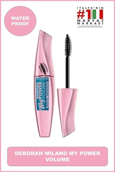 Deborah Milano My Power Volume Ekstra Hacim Maskara ürün görseli 1