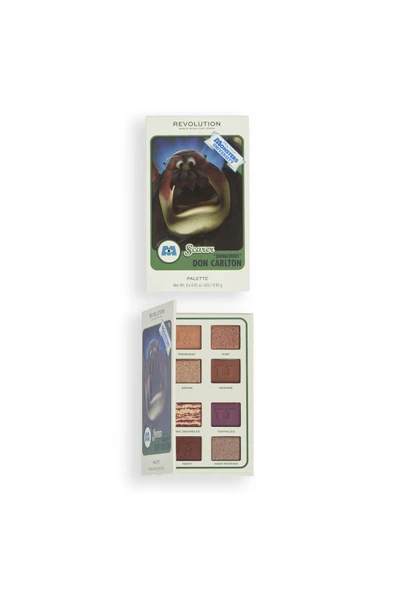 Revolution Disney Pixar’s Monsters University and Revolution Don Carlton Eyeshadow Palette - Far Paleti ürün görseli 1