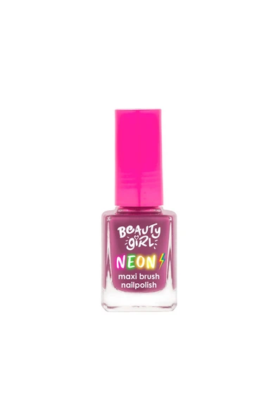 beauty girl Neon Oje Mor 12 Ml ürün görseli 1