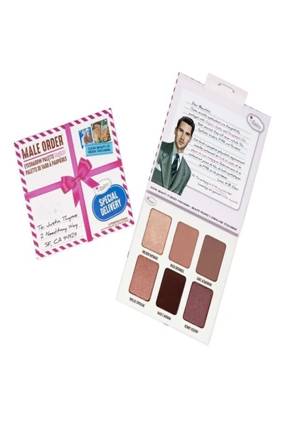 the balm Male Order Far Paleti Special Delivery Göz Farı Paleti ürün görseli 1
