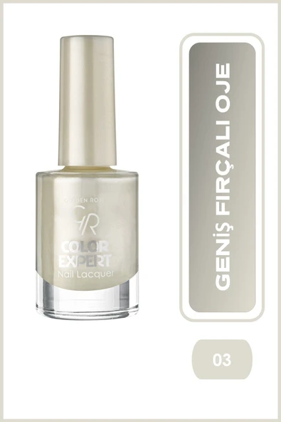 Golden Rose Color Expert Nail Lacquer 03 Geniş Fırçalı Oje 10,2 ml ürün görseli 1