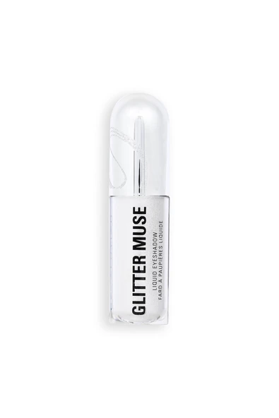 Revolution Metallic Muse Glitter Muse Liquid Eyeshadow Silver - Likit Göz Farı Gümüş ürün görseli 1