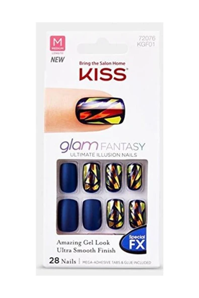 Kiss Takmak Tırnak - Glam Fantasy Special Fx Nails Tan Lines 731509720761KR0801 ürün görseli 1