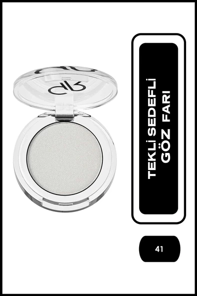 Golden Rose Soft Color Pearl Mono Eyeshadow 41 Tekli Işıltılı Far 2,3 g ürün görseli 1