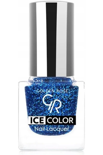 Golden Rose Ice Color Nail Lacquer Glitter No:225 - Oje ürün görseli 1