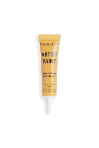 Revolution Artist Collection Face & Body Paint Yellow - Jel Yüz Boyası Sarı ürün görseli 1