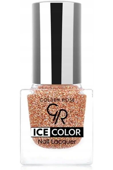 Golden Rose Ice Color Nail Lacquer Glitter No:224 - Oje ürün görseli 1