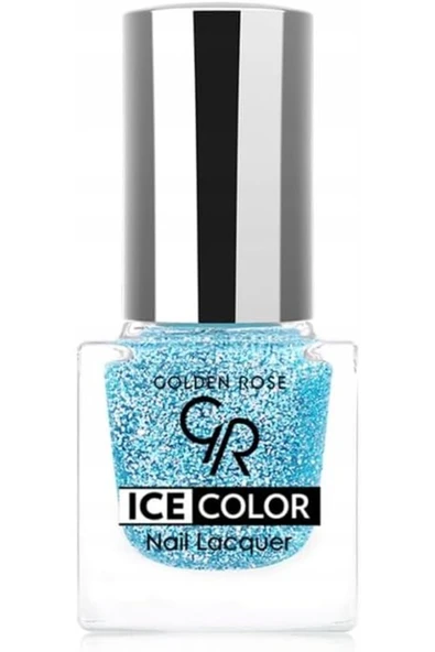 Golden Rose Ice Color Nail Lacquer Glitter No:222 - Oje ürün görseli 1