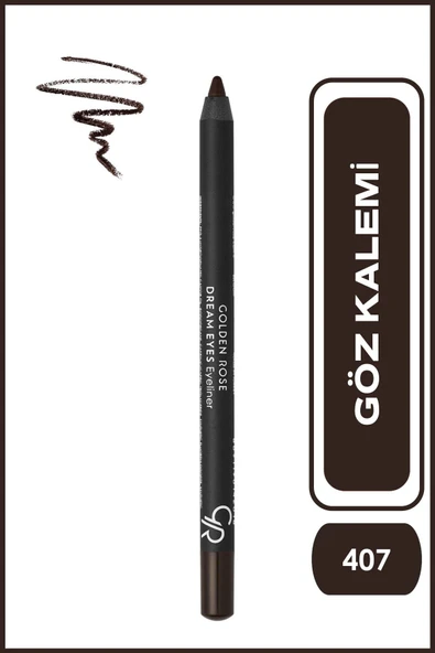 Golden Rose Dream Eyes Göz Kalemi 407 Pamuk Yağı İçerikli 1,6 g ürün görseli 1