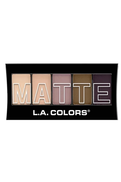L.A Colors Matte 5 Color Far Paleti-natural Lınen 81555744717 ürün görseli 1