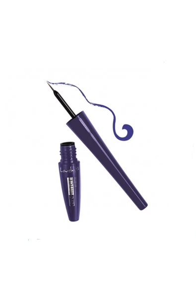 Lovely Mat Mavi Eyeliner - Resim 2