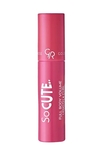 Golden Rose So Cute Full Body Volume Length&Curl Mascara Black Mini Maskara 2,5 ml ürün görseli 1