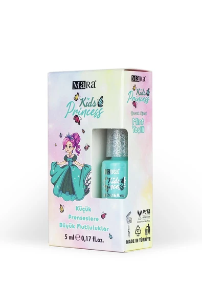 Mara KIDS PRINCESS COCUK OJE MINT YESIL SU BAZLI - 5 ML ürün görseli 1