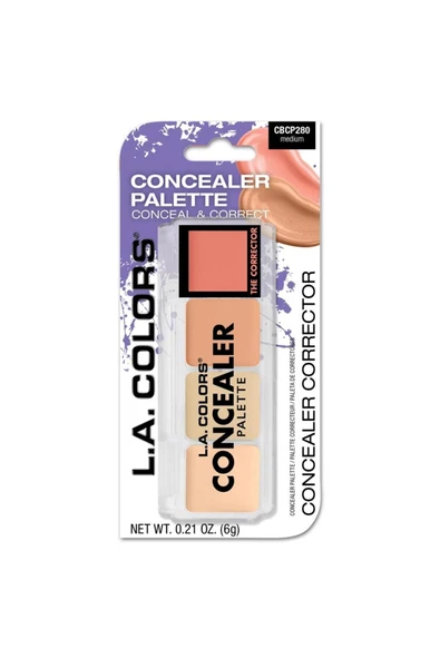 L.A Colors Kapatıcı Palet-medıum 81555732806 ürün görseli 1