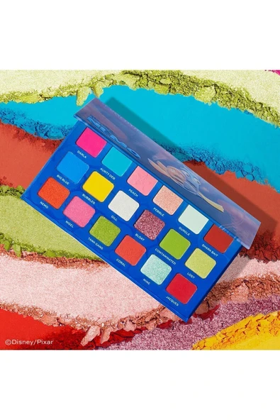 Revolution x Finding Nemo Eyeshadow - Kayıp Balık Nemo Far Paleti - Resim 3