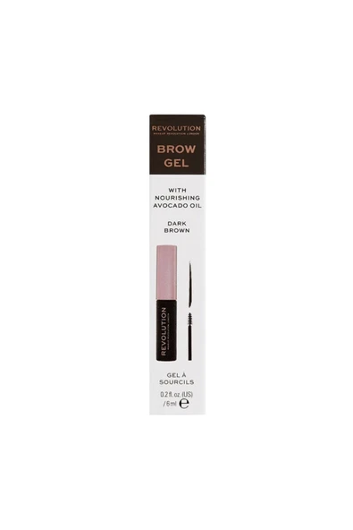 Revolution Brow Gel Dark Brown Kaş Jeli ürün görseli 1