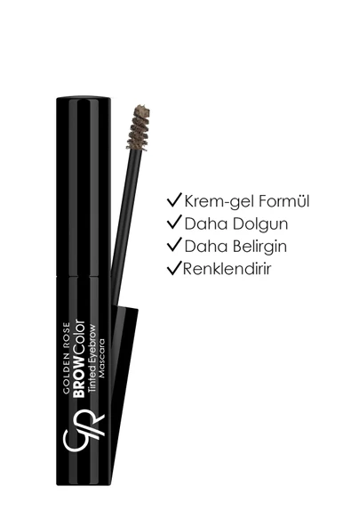 Golden Rose Kaş Maskarası - Brow Color Tinted Eyebrow Mascara No: 01 8691190517618 ürün görseli 1