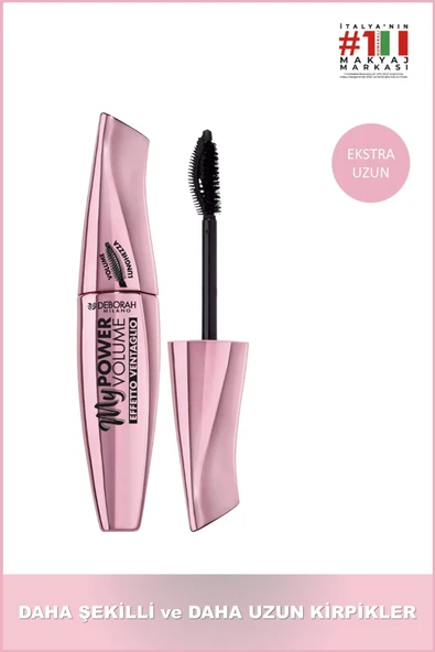 Deborah Milano My Power Volume Ekstra Siyah Maskara ürün görseli 1