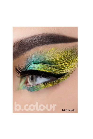 7DAYS B.Colour Multichrome Göz Farı 04 Emerald - Resim 2